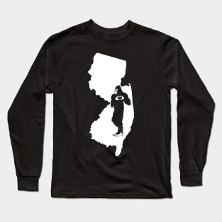 New Jersey Bigfoot Long Sleeve T-Shirt